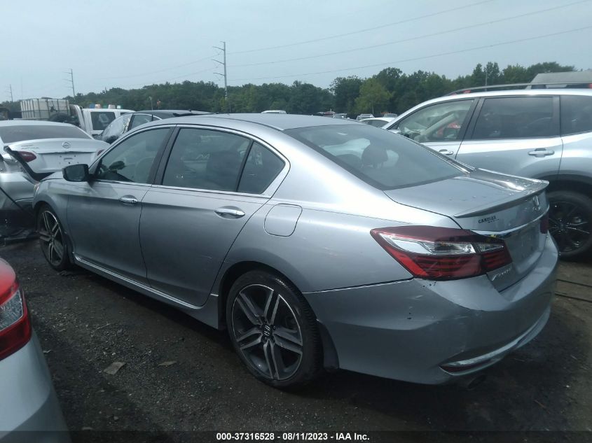 2017 HONDA ACCORD SEDAN SPORT - 1HGCR2F56HA264686