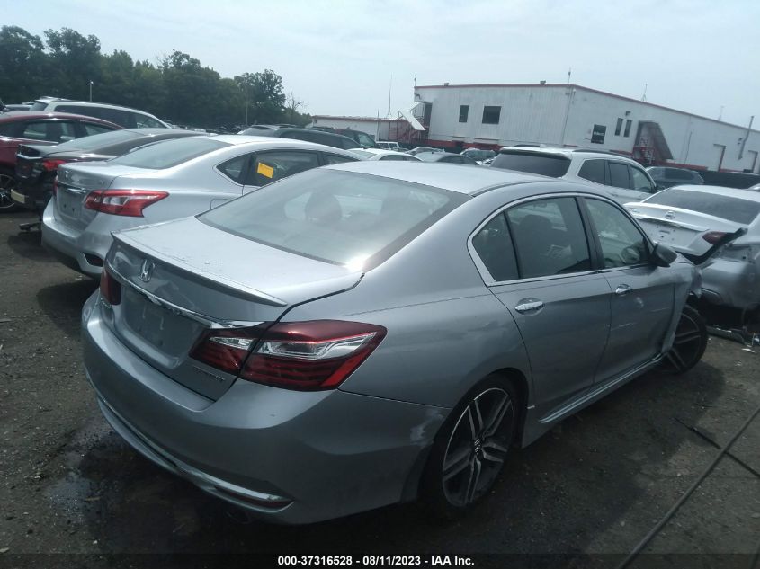 2017 HONDA ACCORD SEDAN SPORT - 1HGCR2F56HA264686