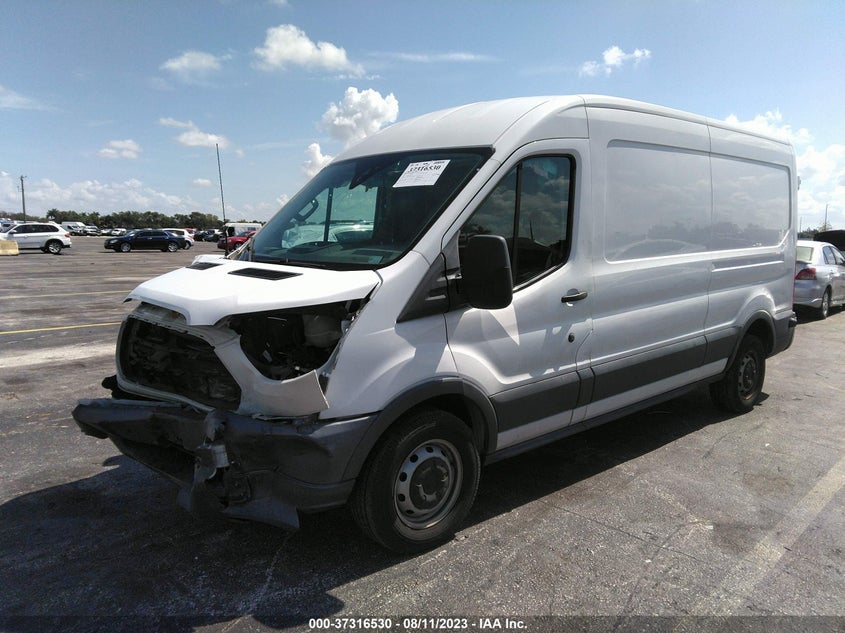 VIN 1FTYR2CM0JKA01304 2018 FORD TRANSIT VAN