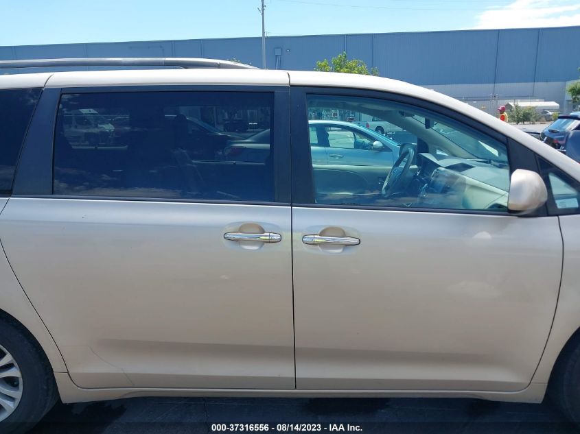 2013 TOYOTA SIENNA XLE AAS/XLE/LTD - 5TDYK3DC7DS308787