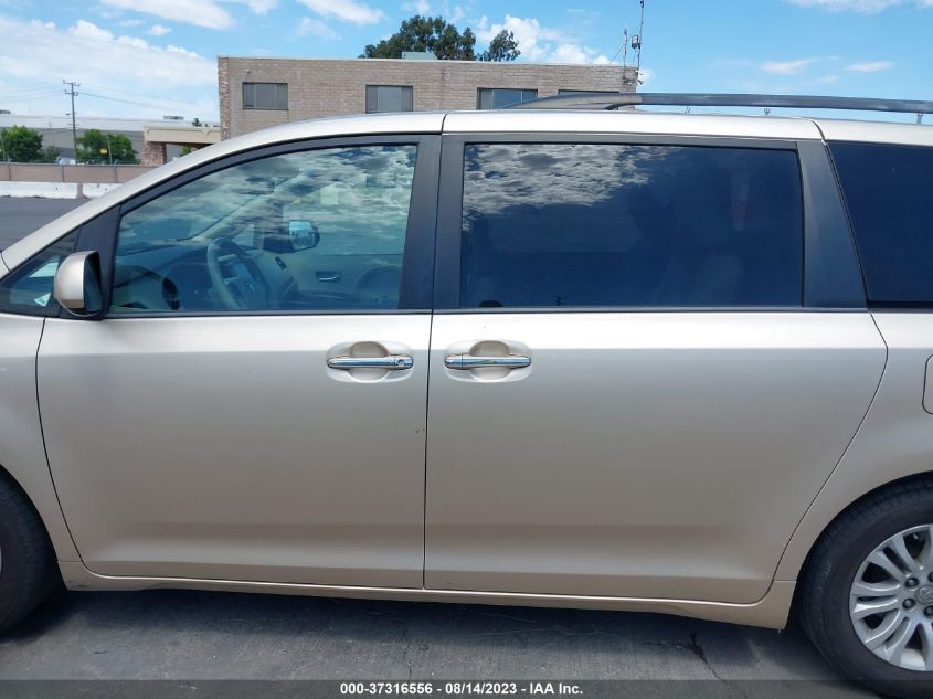 2013 TOYOTA SIENNA XLE AAS/XLE/LTD - 5TDYK3DC7DS308787