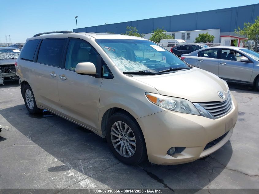 2013 TOYOTA SIENNA XLE AAS/XLE/LTD - 5TDYK3DC7DS308787