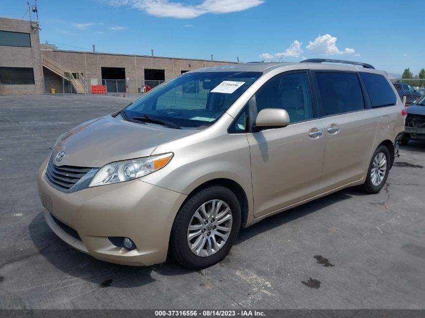 2013 TOYOTA SIENNA XLE AAS/XLE/LTD - 5TDYK3DC7DS308787