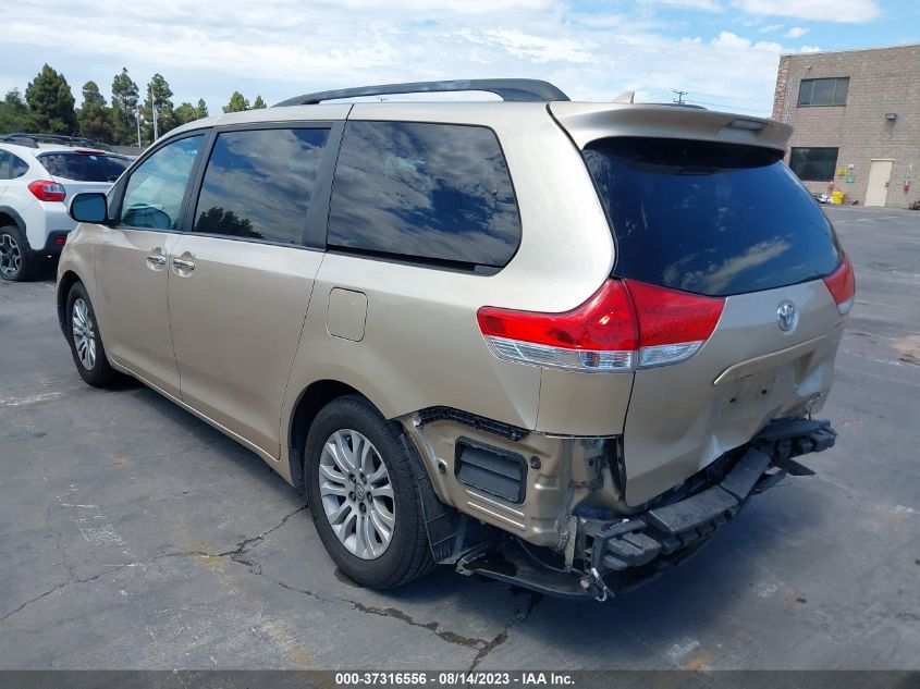 2013 TOYOTA SIENNA XLE AAS/XLE/LTD - 5TDYK3DC7DS308787