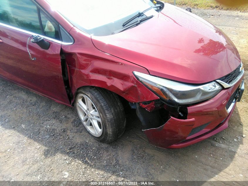 2016 CHEVROLET CRUZE LT - 1G1BE5SM2G7265181