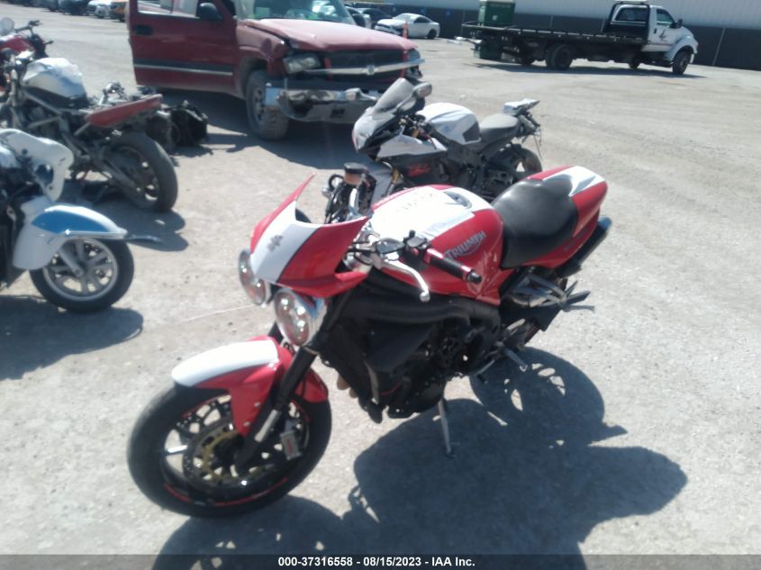 2011 TRIUMPH MOTORCYCLE SPEED TRIPLE SE SMT500PK2BT454394