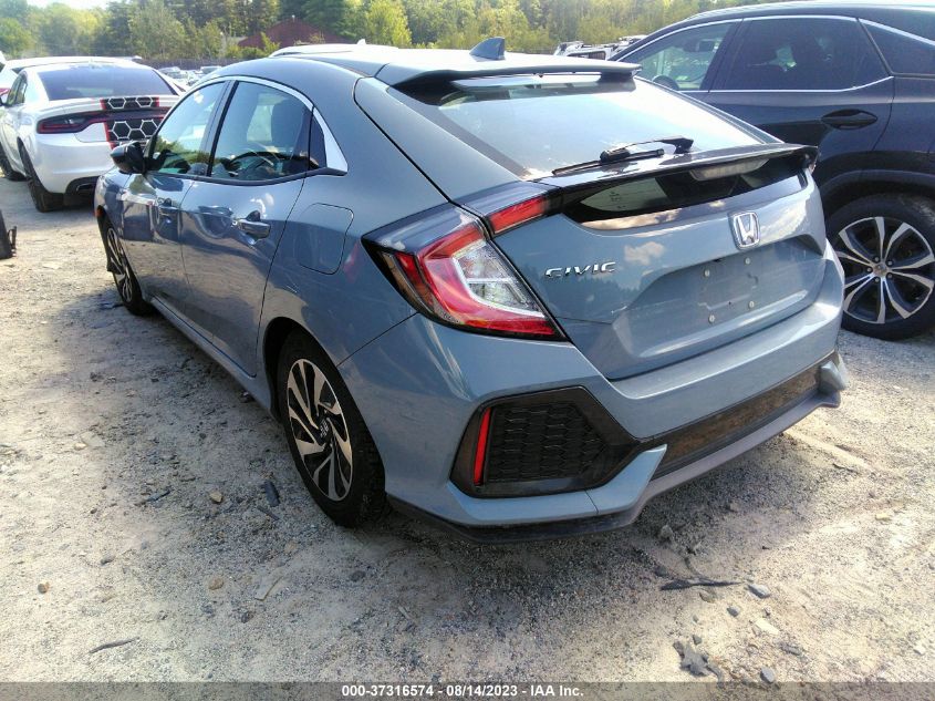 2017 HONDA CIVIC HATCHBACK LX - SHHFK7H24HU204265