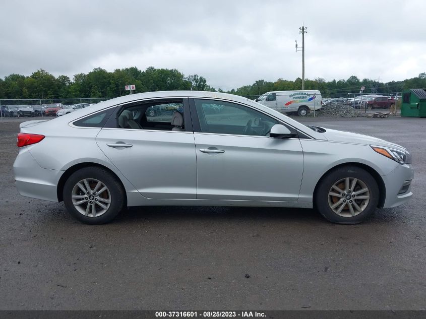 2015 HYUNDAI SONATA 2.4L SE - 5NPE24AF8FH089841