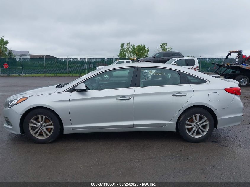 2015 HYUNDAI SONATA 2.4L SE - 5NPE24AF8FH089841