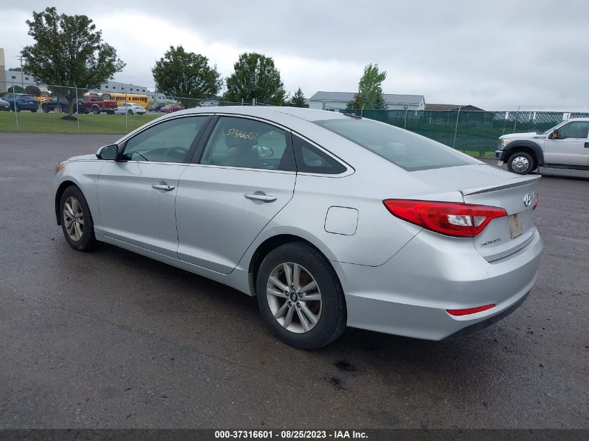 2015 HYUNDAI SONATA 2.4L SE - 5NPE24AF8FH089841