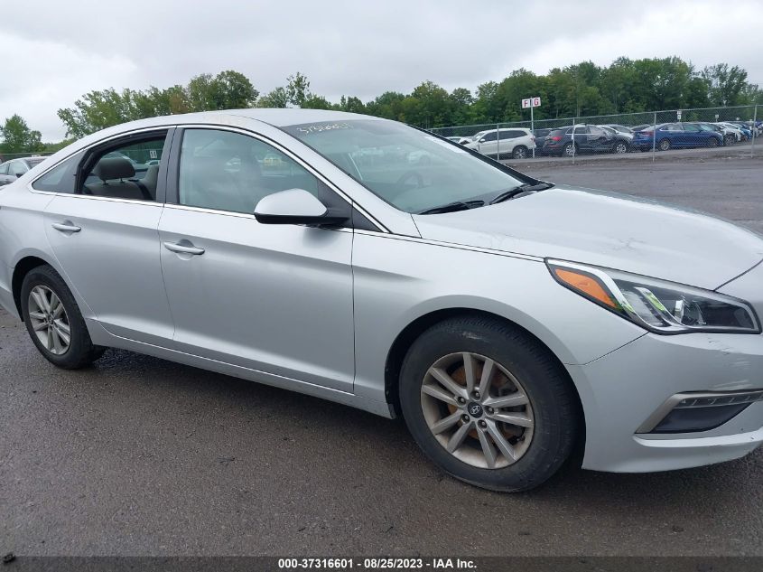 2015 HYUNDAI SONATA 2.4L SE - 5NPE24AF8FH089841