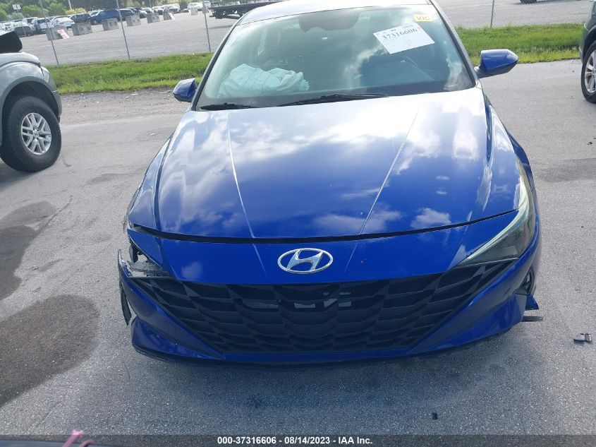 2021 HYUNDAI ELANTRA SEL - KMHLM4AG4MU205898