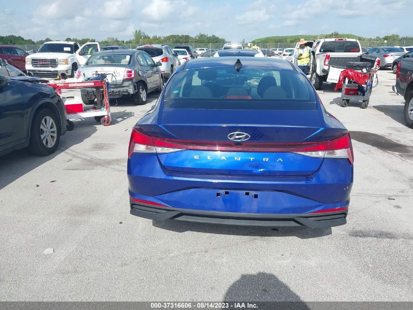 2021 HYUNDAI ELANTRA SEL - KMHLM4AG4MU205898