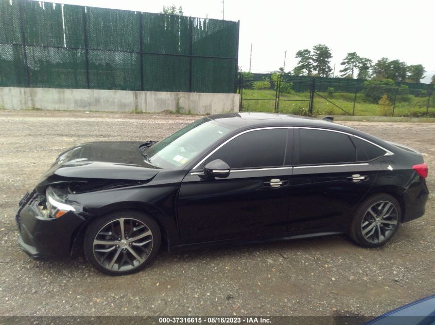 2022 HONDA CIVIC SEDAN TOURING - 2HGFE1F91NH309293