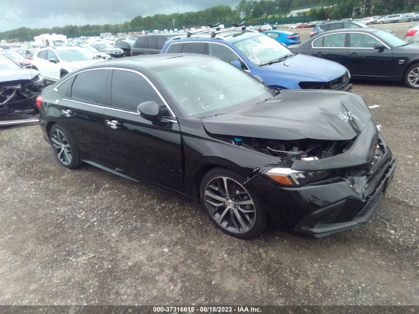 2022 HONDA CIVIC SEDAN TOURING - 2HGFE1F91NH309293