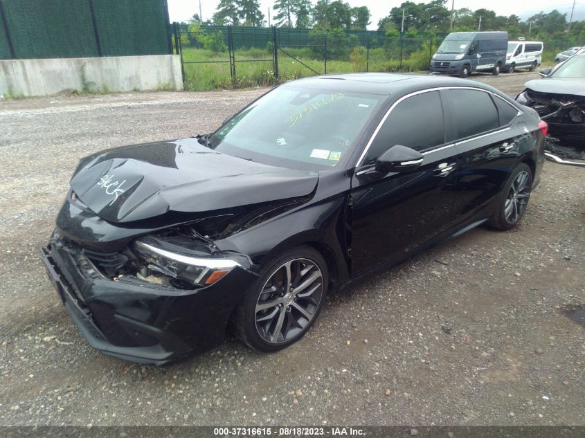 2022 HONDA CIVIC SEDAN TOURING - 2HGFE1F91NH309293