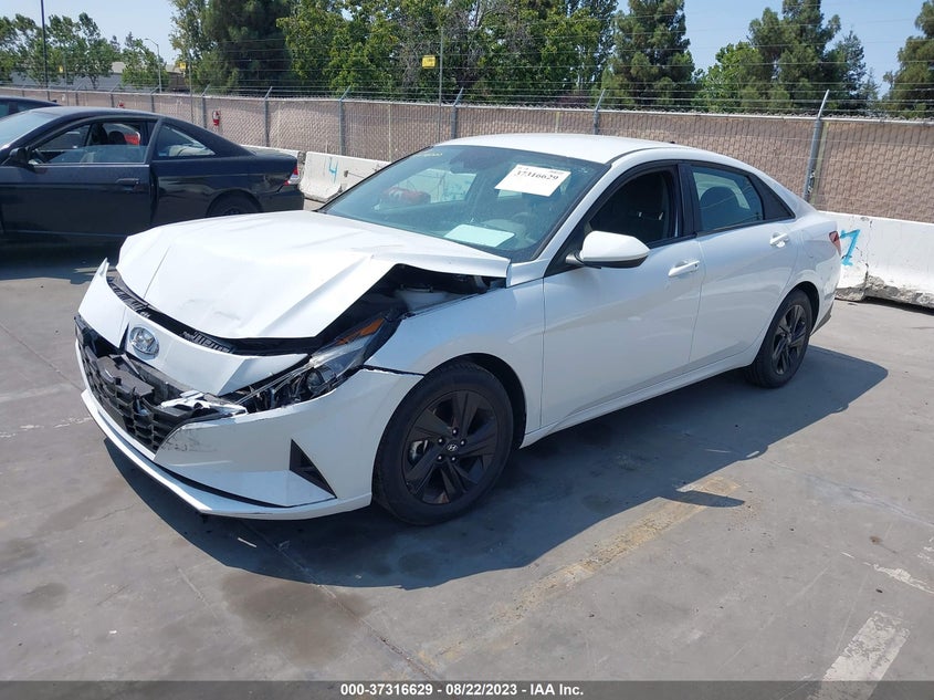 VIN 5NPLS4AG8MH034299 2021 HYUNDAI ELANTRA SEL