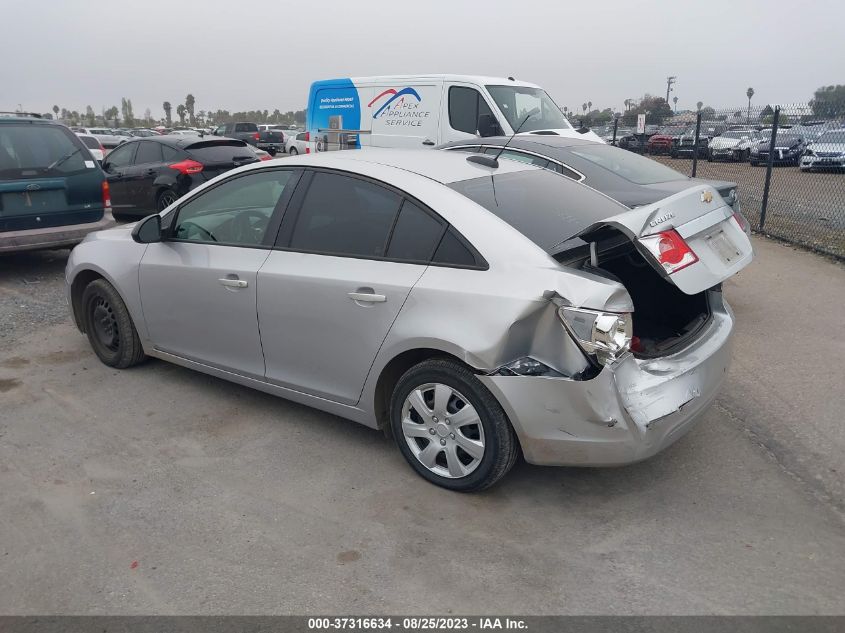2016 CHEVROLET CRUZE LIMITED LS - 1G1PB5SH1G7205829