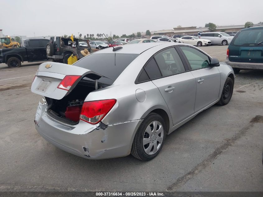 2016 CHEVROLET CRUZE LIMITED LS - 1G1PB5SH1G7205829