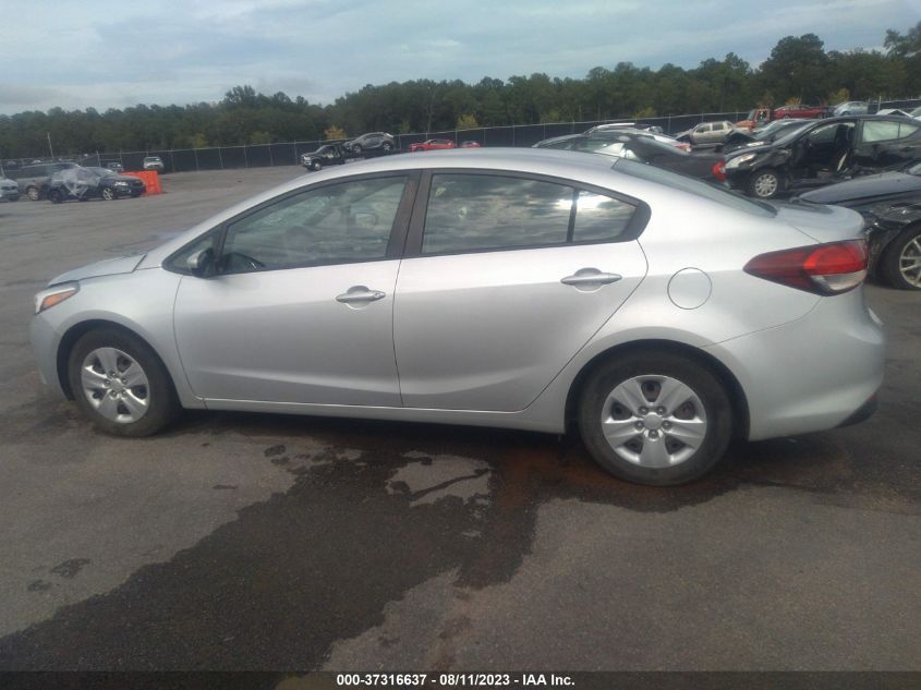 2017 KIA FORTE LX - 3KPFK4A70HE050116