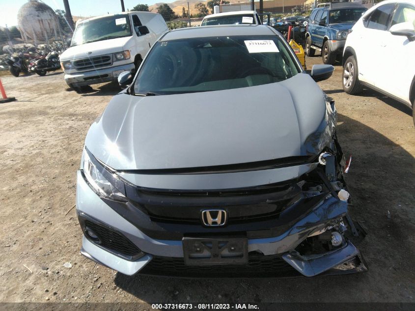 2019 HONDA CIVIC HATCHBACK SPORT - SHHFK7H40KU405279