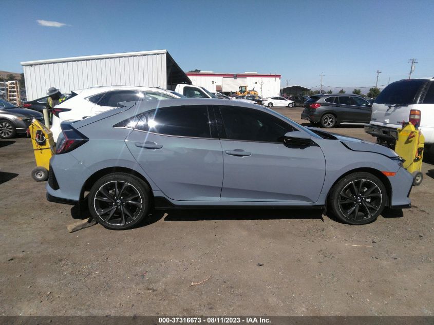 2019 HONDA CIVIC HATCHBACK SPORT - SHHFK7H40KU405279