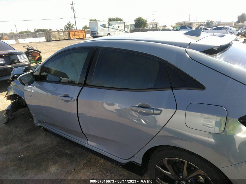 2019 HONDA CIVIC HATCHBACK SPORT - SHHFK7H40KU405279