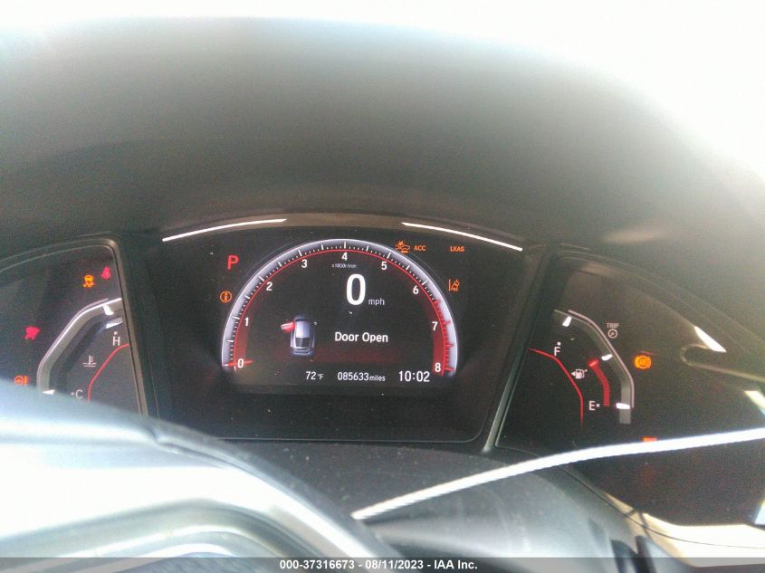 2019 HONDA CIVIC HATCHBACK SPORT - SHHFK7H40KU405279