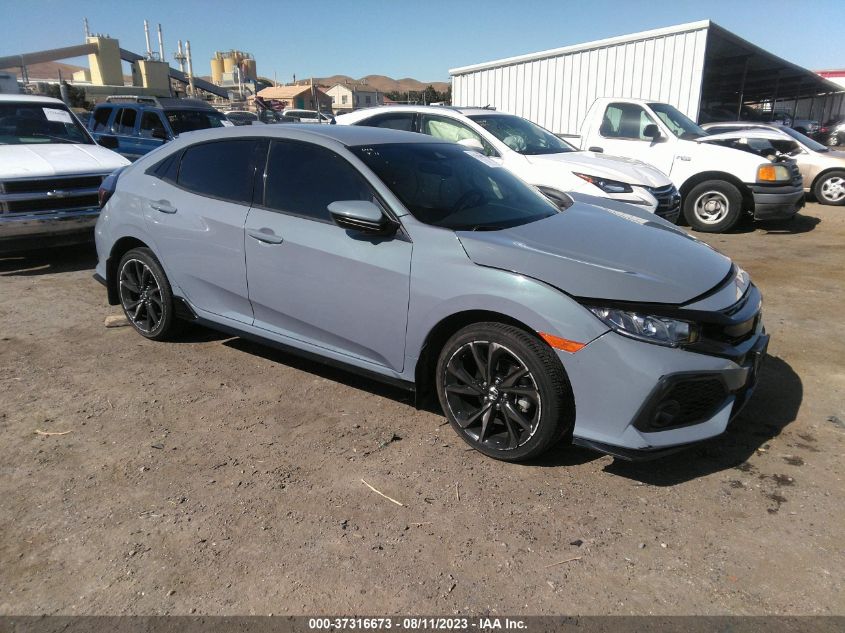 2019 HONDA CIVIC HATCHBACK SPORT - SHHFK7H40KU405279