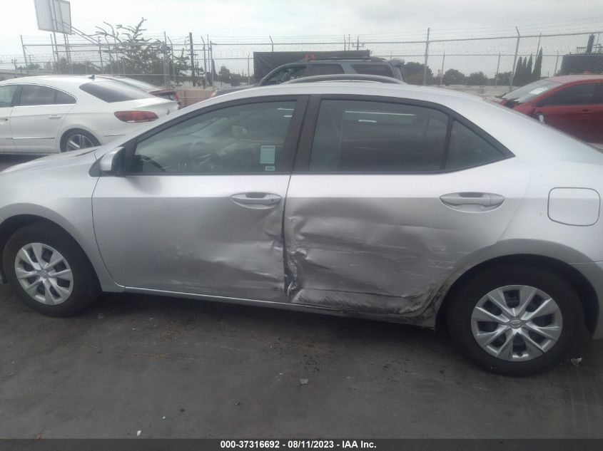 2016 TOYOTA COROLLA L/LE/S/S PLUS/LE PLUS - 5YFBURHE9GP390498
