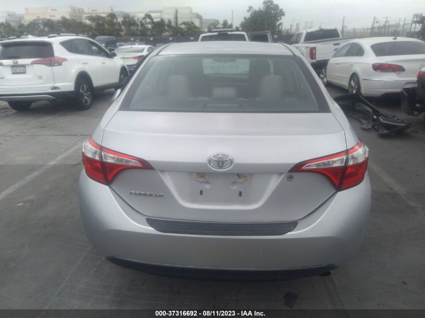 2016 TOYOTA COROLLA L/LE/S/S PLUS/LE PLUS - 5YFBURHE9GP390498