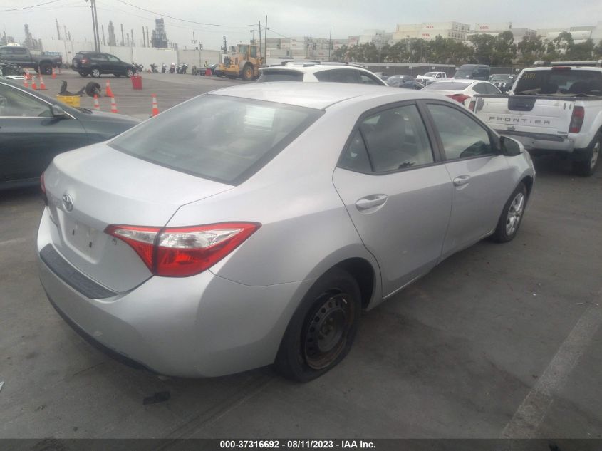 2016 TOYOTA COROLLA L/LE/S/S PLUS/LE PLUS - 5YFBURHE9GP390498