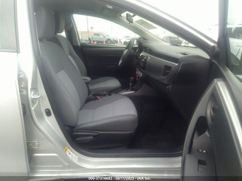 2016 TOYOTA COROLLA L/LE/S/S PLUS/LE PLUS - 5YFBURHE9GP390498