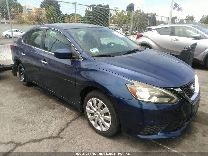 2016 NISSAN SENTRA S - 3N1AB7AP1GY250160