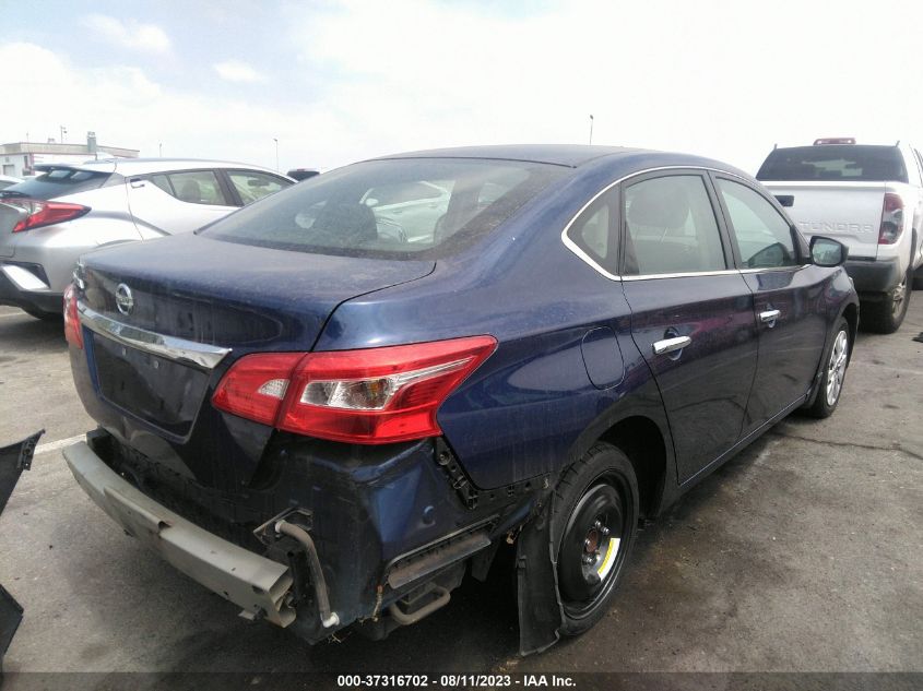 2016 NISSAN SENTRA S - 3N1AB7AP1GY250160