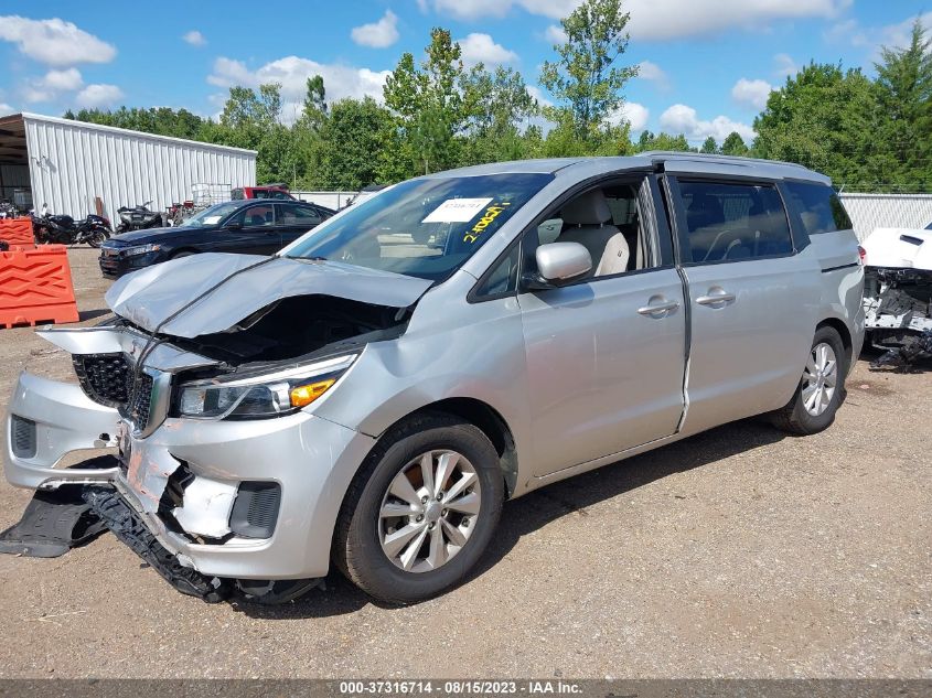 2016 KIA SEDONA LX - KNDMB5C19G6157580