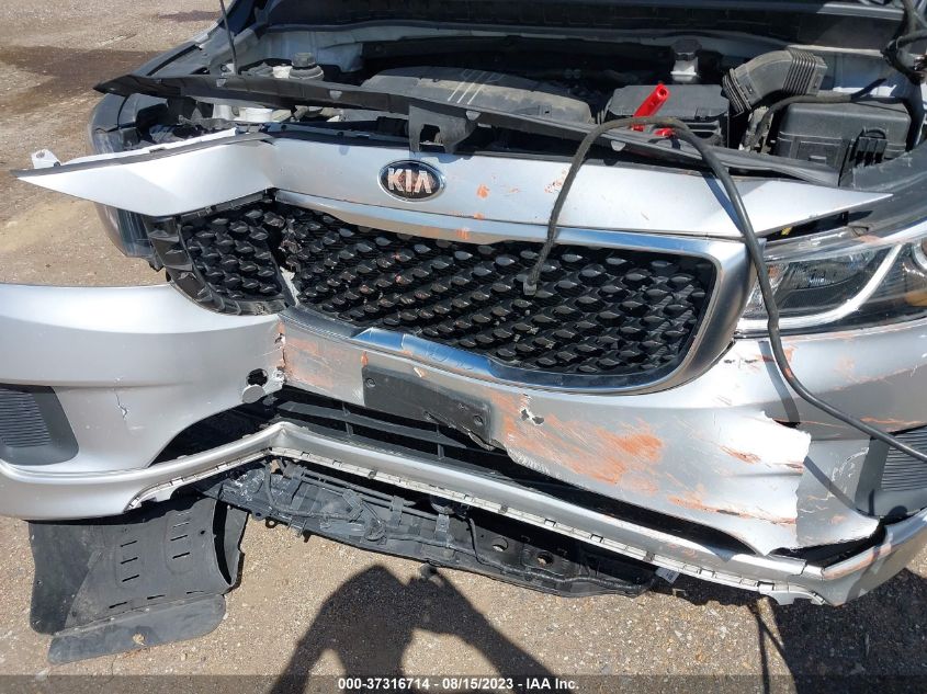 2016 KIA SEDONA LX - KNDMB5C19G6157580