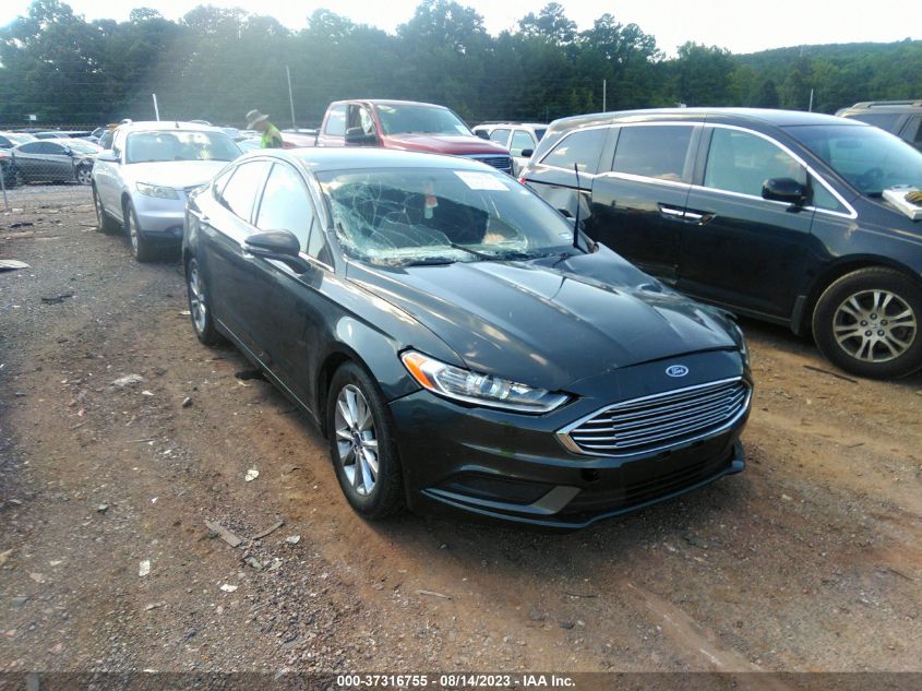 2017 FORD FUSION SE - 3FA6P0H7XHR163134