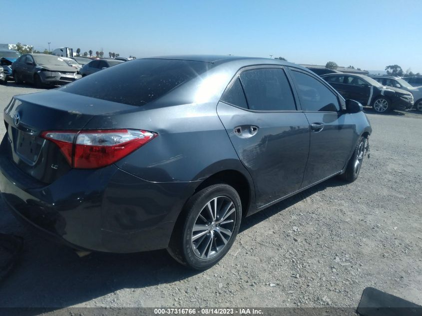 2016 TOYOTA COROLLA L/LE/LE PLS/PRM/S/S PLS - 5YFBURHE6GP410805