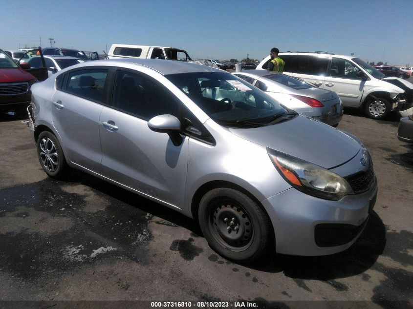 2013 KIA RIO LX - KNADM4A37D6131528