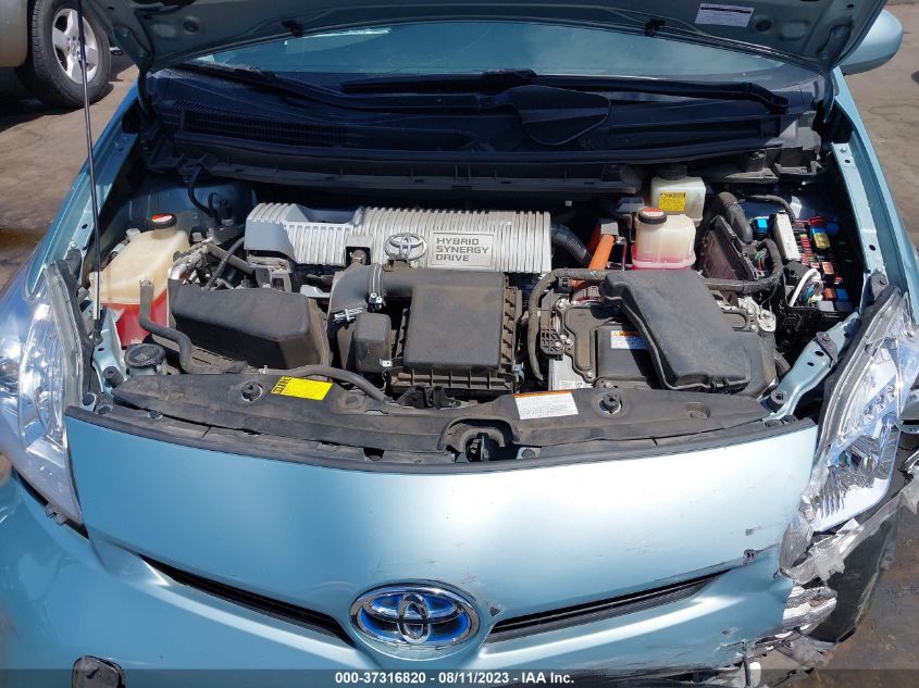 2015 TOYOTA PRIUS FOUR - JTDKN3DU6F1937687