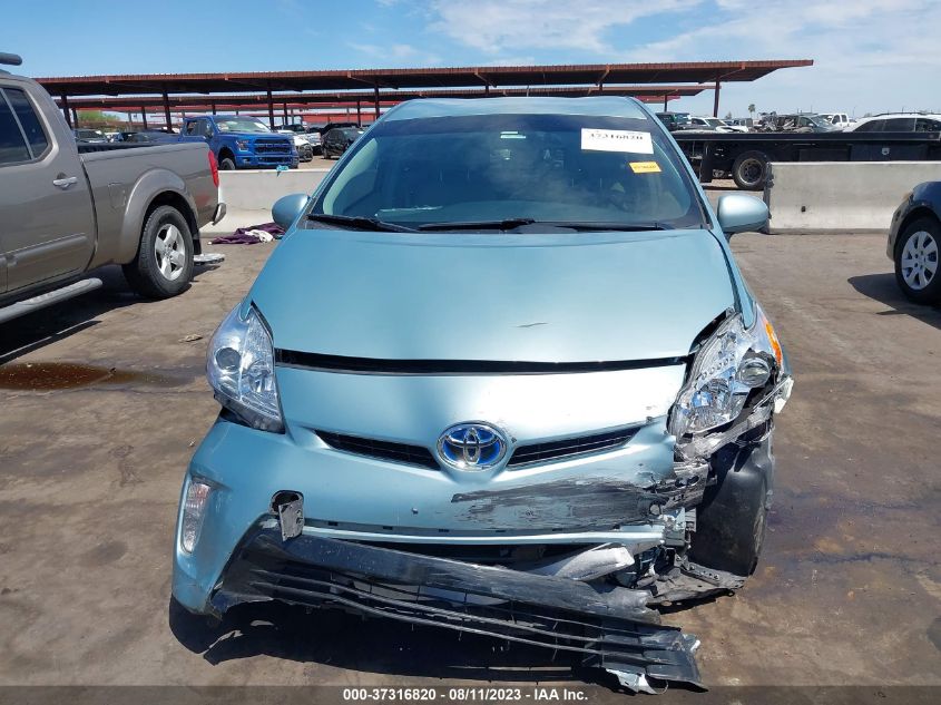 2015 TOYOTA PRIUS FOUR - JTDKN3DU6F1937687