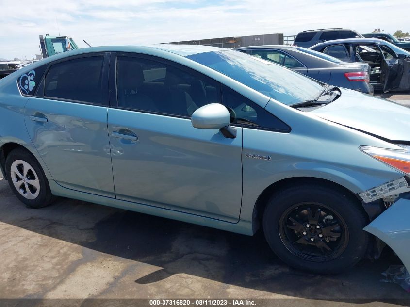 2015 TOYOTA PRIUS FOUR - JTDKN3DU6F1937687
