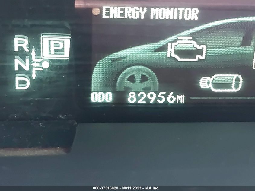 2015 TOYOTA PRIUS FOUR - JTDKN3DU6F1937687