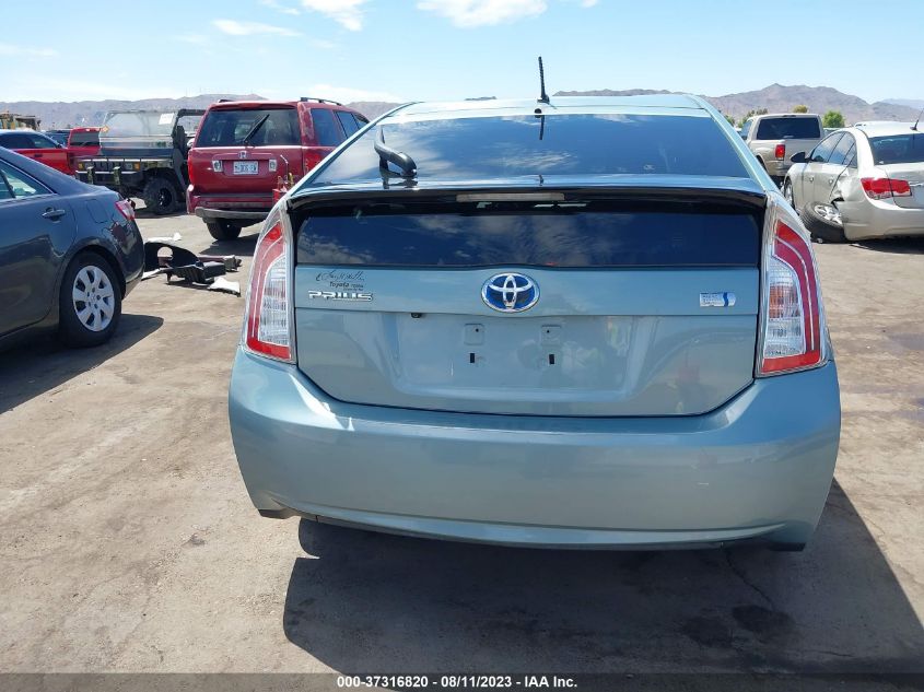 2015 TOYOTA PRIUS FOUR - JTDKN3DU6F1937687