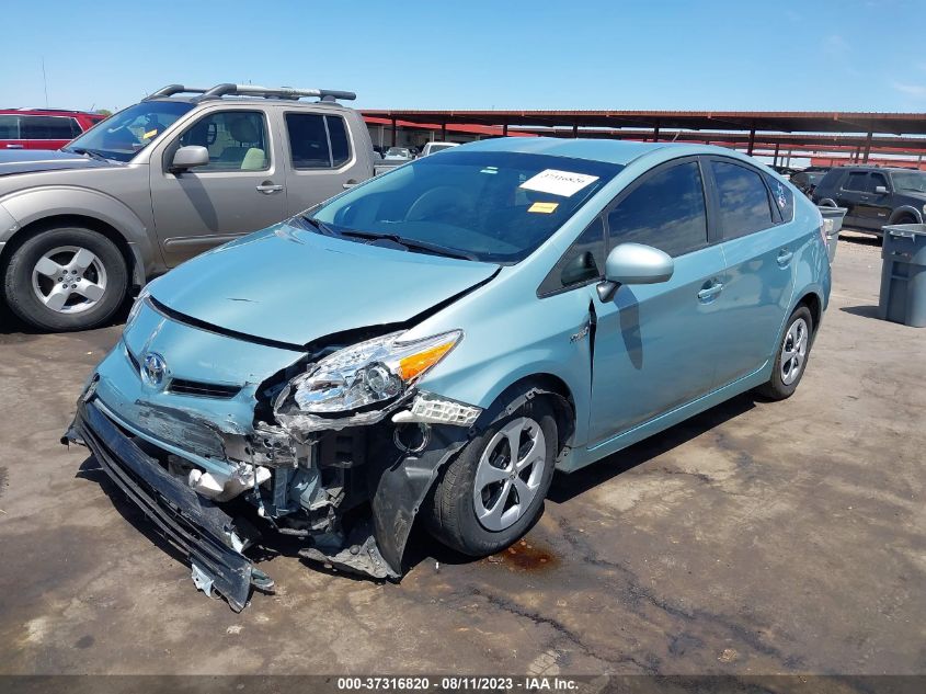 2015 TOYOTA PRIUS FOUR - JTDKN3DU6F1937687