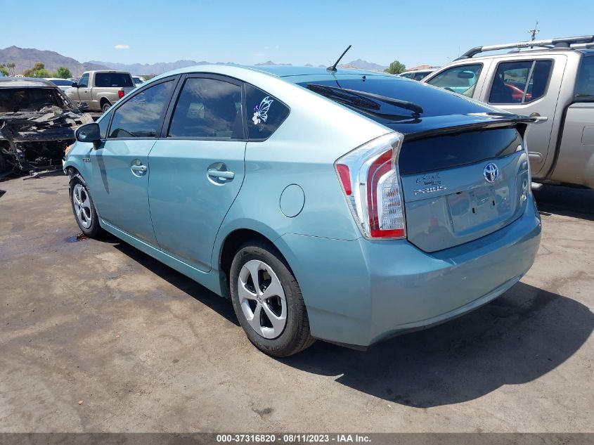 2015 TOYOTA PRIUS FOUR - JTDKN3DU6F1937687