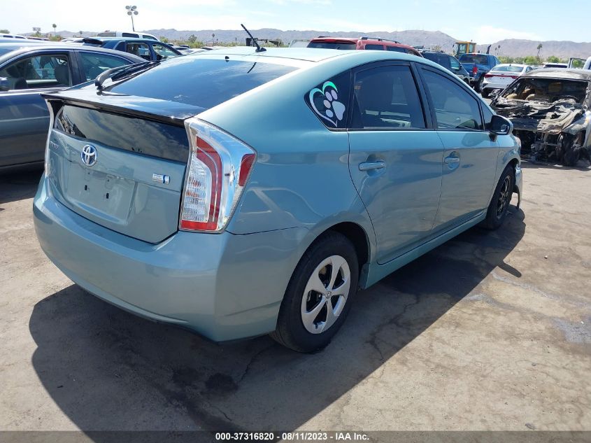 2015 TOYOTA PRIUS FOUR - JTDKN3DU6F1937687