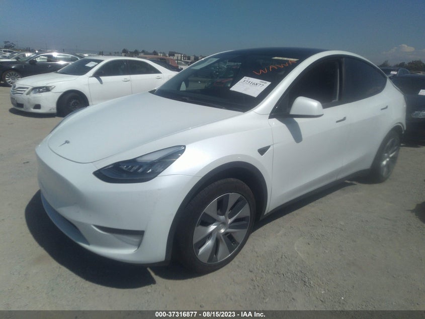 VIN 5YJYGDEE4LF020607 2020 TESLA MODEL Y LONG RANGE