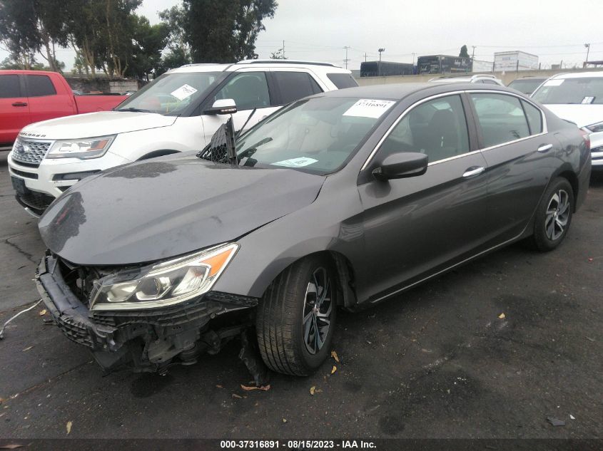 2017 HONDA ACCORD SEDAN LX - 1HGCR2F38HA060552